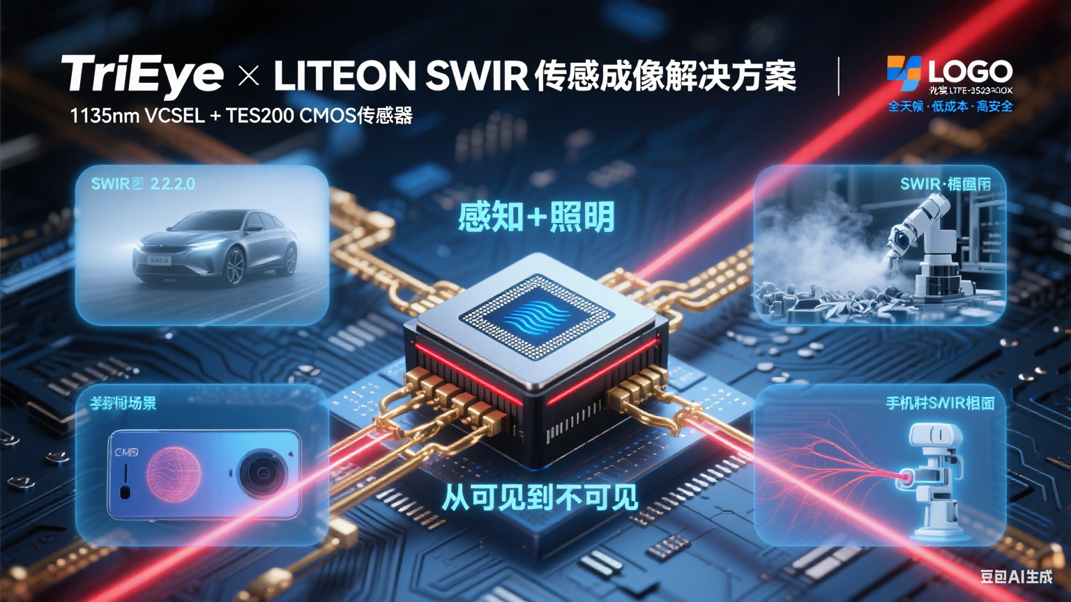 TriEye 与光宝科技合作：SWIR 传感成像解决方案技术突破及多领域应用解析